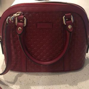 Beautiful Rich Red Gucci Bag